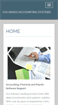 Mobile Screenshot of coloradoaccountingsystems.com